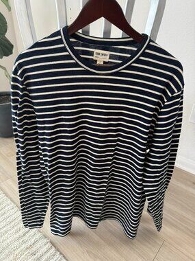 Todd Snyder Japanese Cotton Striped Shirt Large
